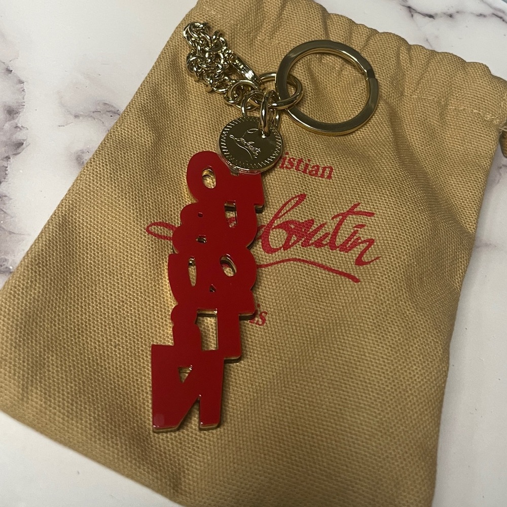 ❤️ Christian Louboutin Reversible Keychain